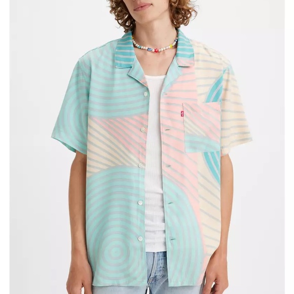 Levi's Multicolor Striped Men's Shirt - Picture 7 of 8